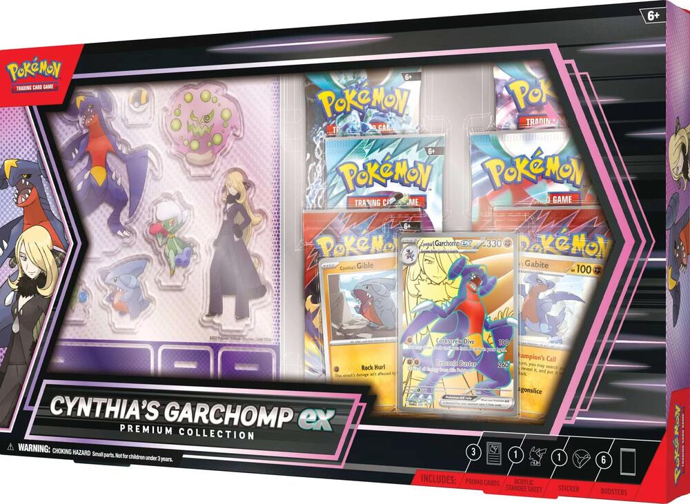 Pokemon TCG: Cynthia’s Garchomp Ex Premium Collection Case