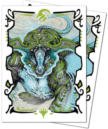 Ultra PRO: 105ct Standard APEX Sleeves - Tarkir: Dragonstorm (Temur)