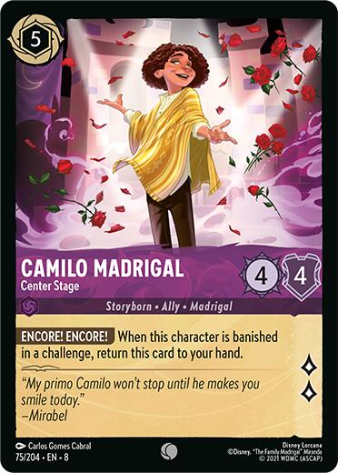 Camilo Madrigal - Center Stage (75/204) [Reign of Jafar]
