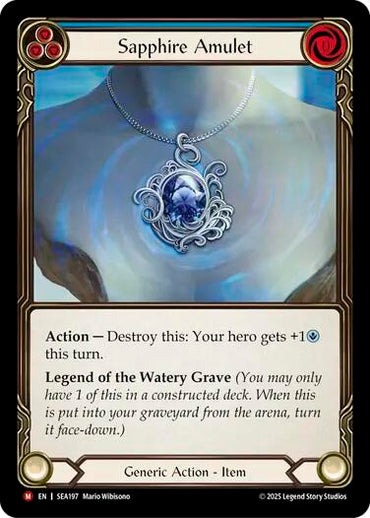 Sapphire Amulet [SEA197] (High Seas)