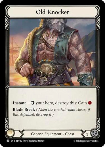 Old Knocker (Treasure) [SEA182] (High Seas)  Cold Foil