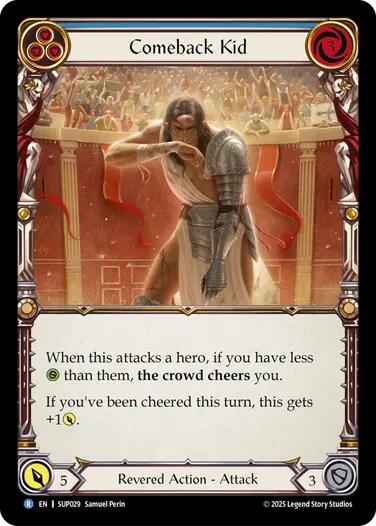 Comeback Kid (Blue) [SUP029] (Super Slam)