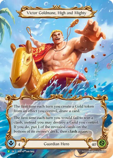 Victor Goldmane, High and Mighty [HER145] (Promo)  Rainbow Foil