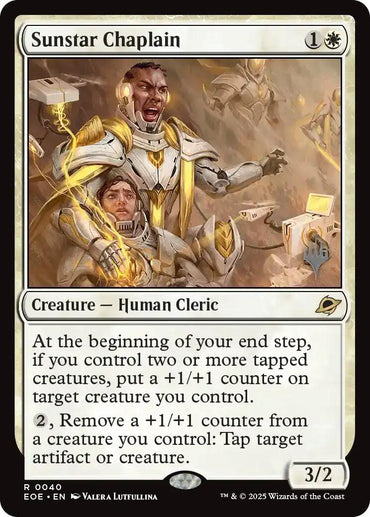Sunstar Chaplain (Promo Pack) [Edge of Eternities Promo Pack]
