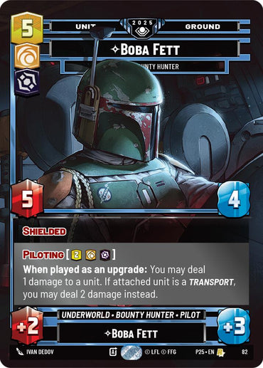 Boba Fett (82) - Feared Bounty Hunter (82) [Organized Play Promos]