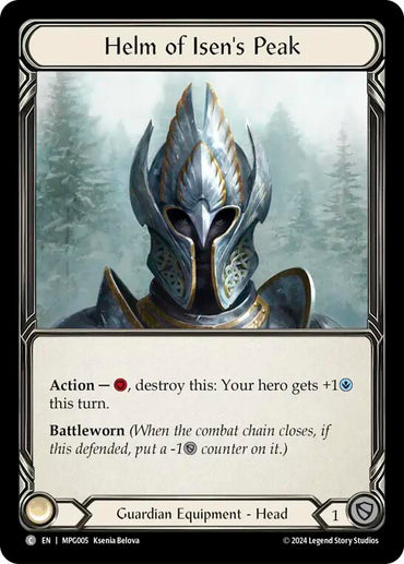 Helm of Isen's Peak [MPG005] (Mastery Pack Guardian)