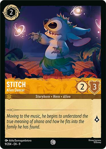 Stitch - Alien Dancer (9/204) [Fabled]