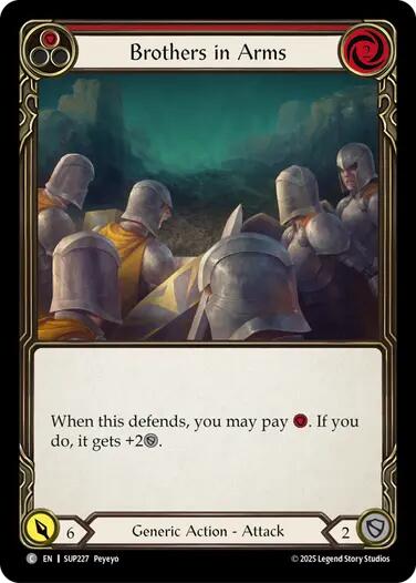 Brothers in Arms (Red) [SUP227] (Super Slam)