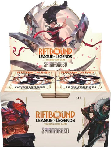 Riftbound: Spiritforged Booster Display Preorder (Limit 1 per customer, pickup only no shipping)