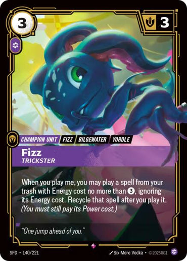 Fizz, Trickster