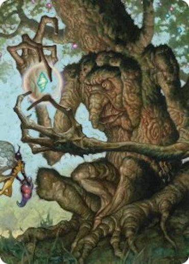 Faeburrow Elder Art Card [Lorwyn Eclipsed Art Series]