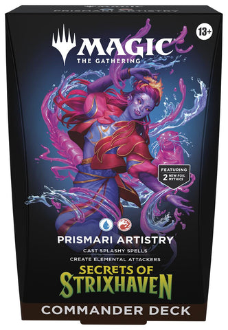 Secrets of Strixhaven Commander Deck - Prismari Artistry Preorder