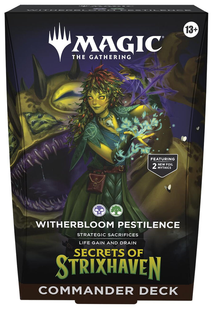 Secrets of Strixhaven Commander Deck - Witherbloom Pestilence Preorder