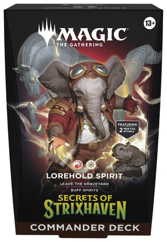 Secrets of Strixhaven Commander Deck - Lorehold Spirit Preorder