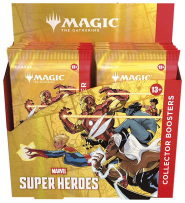 Marvel Super Heroes - Collector Booster Display Preorder (Limit of 3)