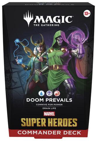 Marvel Super Heroes Commander Deck - Doom Prevails Preorder