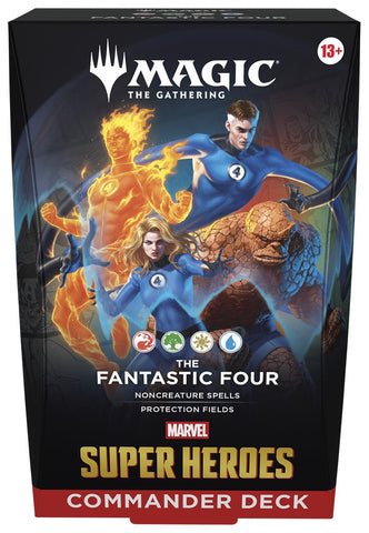 Marvel Super Heroes Commander Deck - The Fantastic Four Preorder