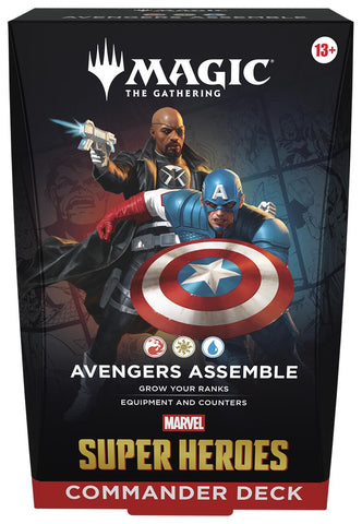 Marvel Super Heroes Commander Deck - Avengers Assemble Preorder