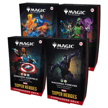Marvel Super Heroes Commander Deck Case Preorder