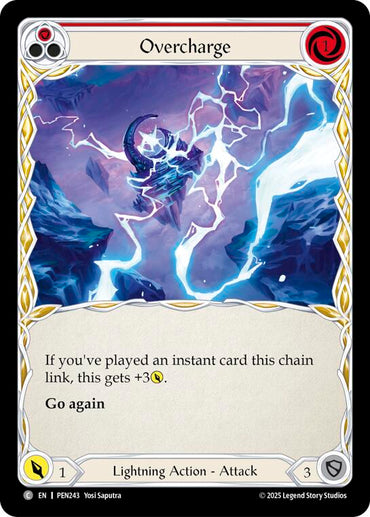 Overcharge (Red) (Regular) [PEN243] (Compendium of Rathe)