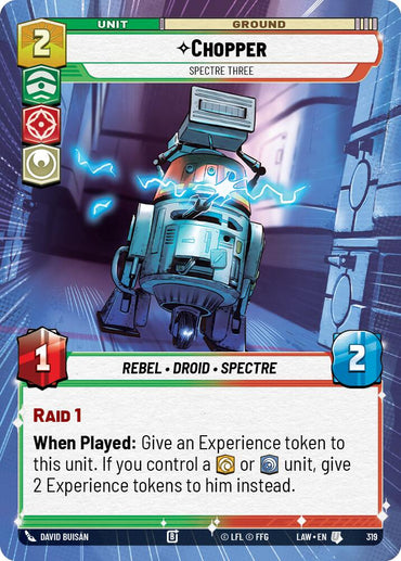 Chopper - Spectre Three (319) (Hyperspace) (319) [A Lawless Time]