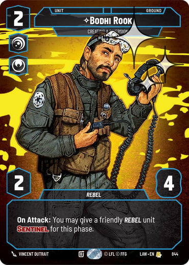 Bodhi Rook - Creating a Diversion (Prestige Foil) (844) (844) [A Lawless Time]