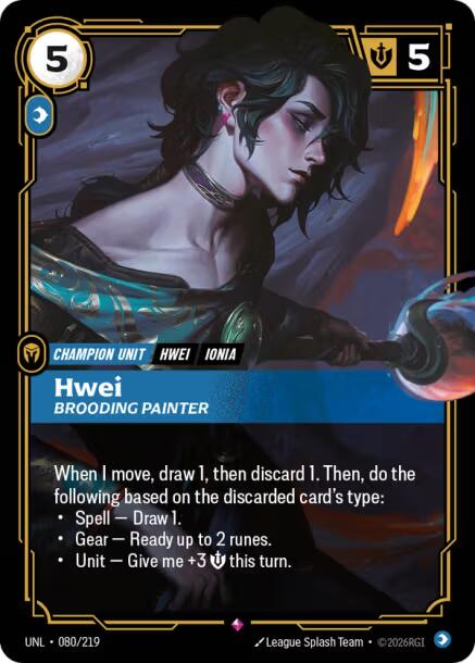 Hwei, Brooding Painter