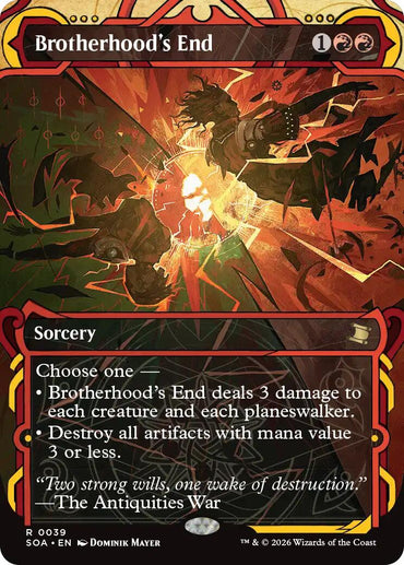 Brotherhood's End [Secrets of Strixhaven: Mystical Archive]