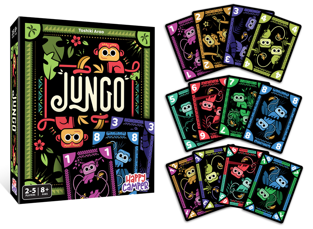 Jungo - A simple card game full of not-so-simple choices!