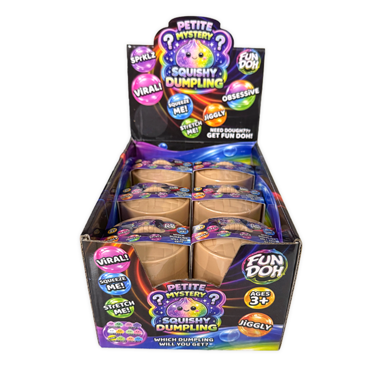 Fun Doh Squishy Mystery Mini Petite 2.5" Dumpling Toy: Wholesale Price