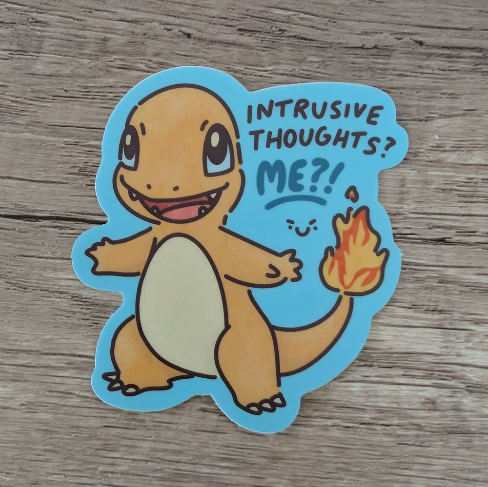 Charmander - Cute Pokemon Nintendo Game Vinyl Sticker