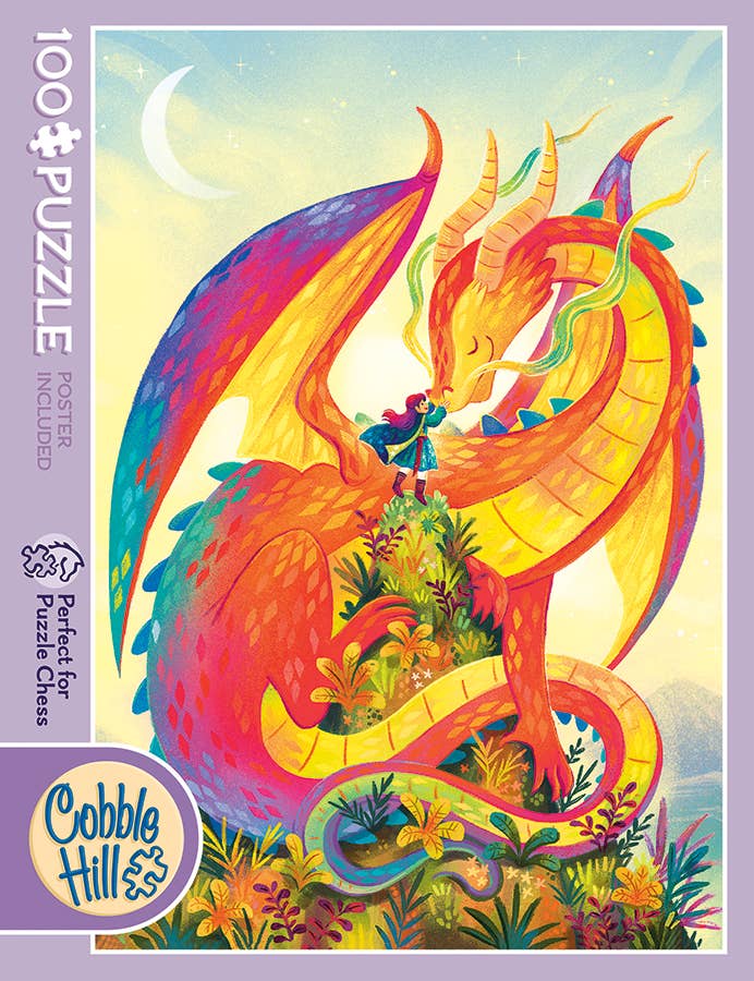 Rainbow Dragon 100pc  puzzle