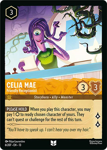 Celia Mae - Friendly Receptionist (6/207) [Attack of the Vine!]