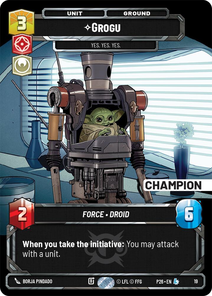 Grogu - Yes. Yes. Yes. (16) (Champion) (16) [Sector and Regional Promos: Season 2]
