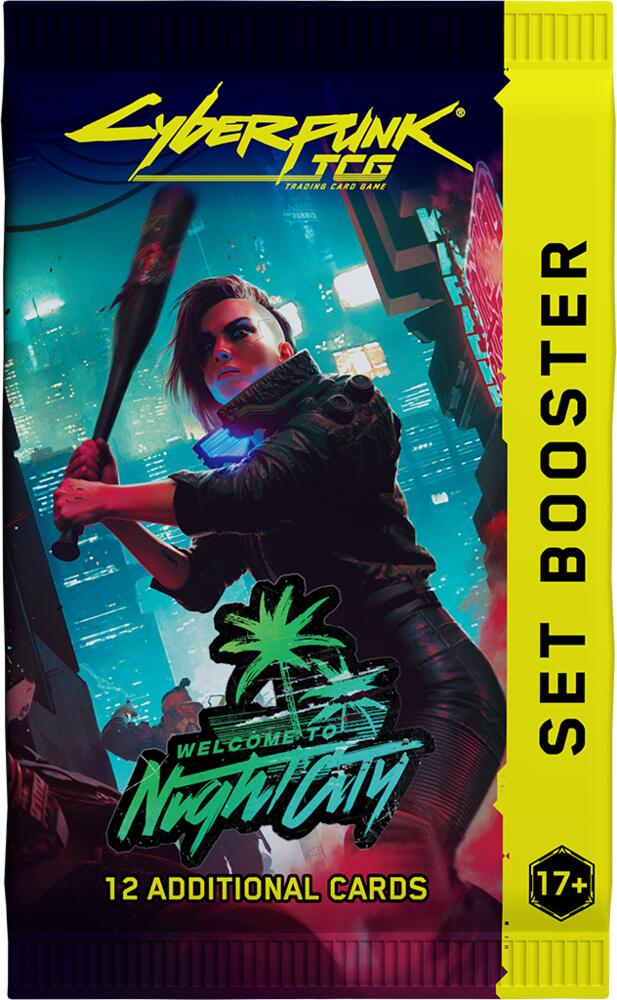 Cyberpunk TCG Welcome to Night City Booster Pack