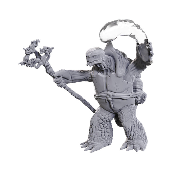 D&D Nolzur's Marvelous Miniatures: Unpainted Minis- Wave 24- Tortle Druid & Wild Shape Giant Lizard