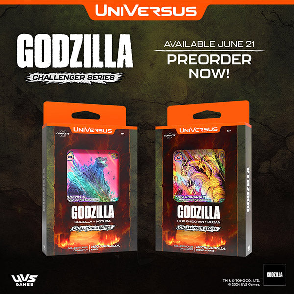 Godzilla and Mothra Challenger Deck