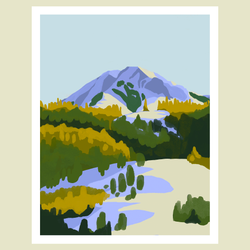 Tom Miner Basin Print: 8x10