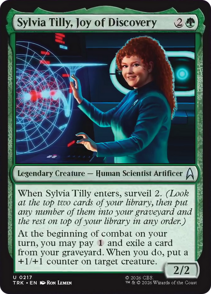 Sylvia Tilly, Joy of Discovery [Star Trek]