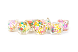 NEW 13 Inclusion Dice Resin: Penguin, Koala, Dinosaur: Rainbow Frost