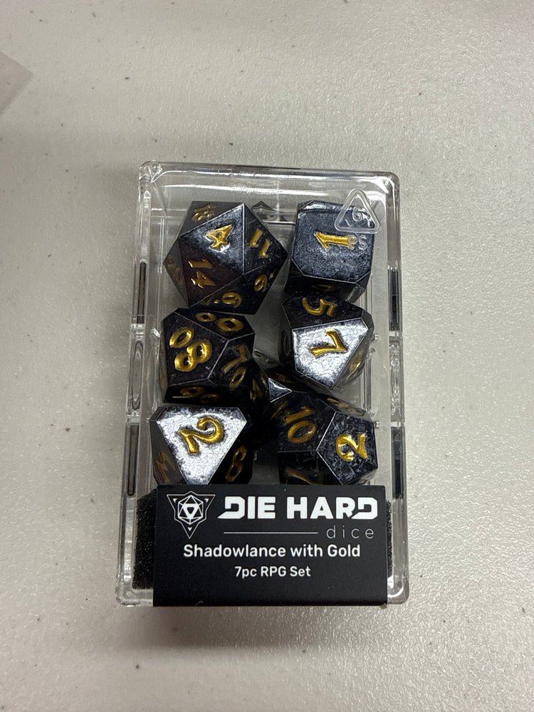 7pc RPG Set - Shadowlance with Gold
