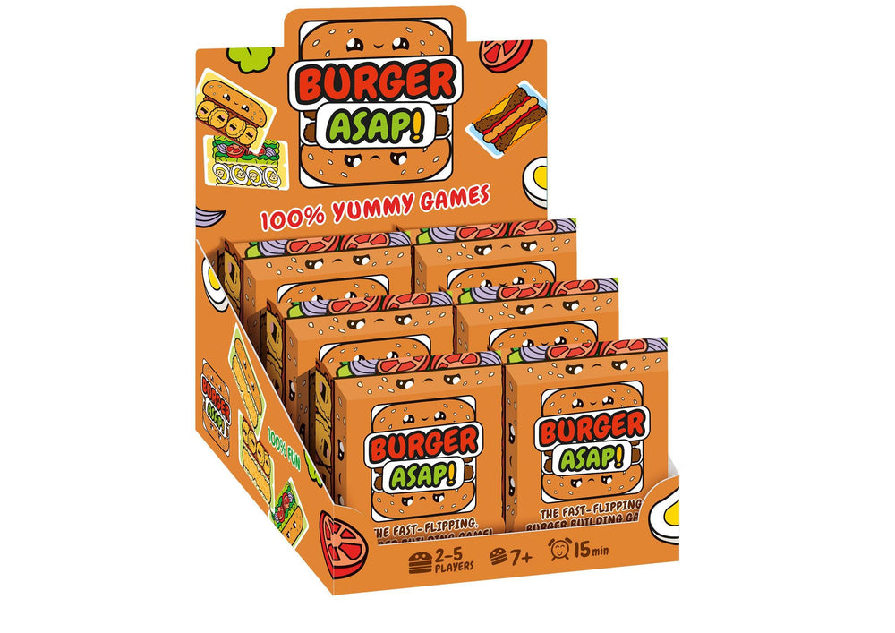 Burger ASAP : The Speedy Burger Building Challenge!