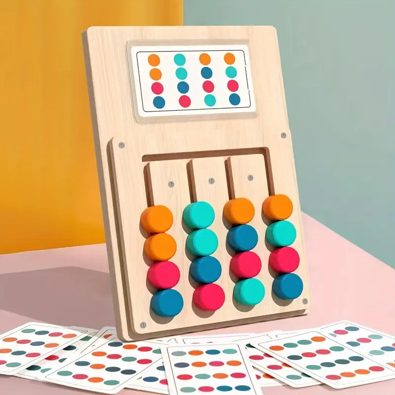 Wooden Color Sorting Dexterity Puzzle Toy (KTGMPZ2)