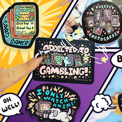 Card Collector, TCG, Collectible, Hobby, Vinyl Sticker