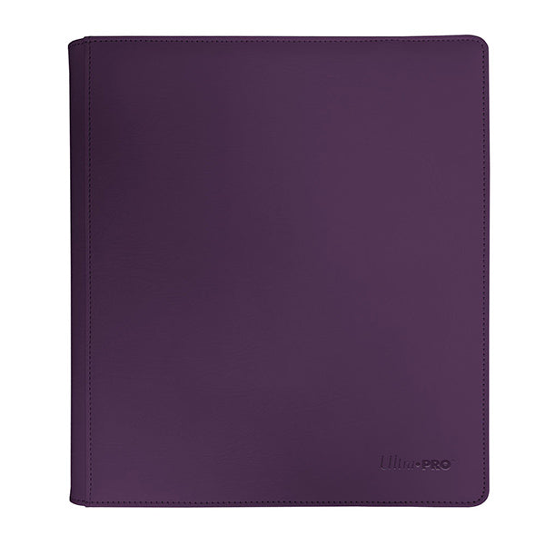 Binder: PRO 12-Pocket Zippered Vivid- Midnight Plum