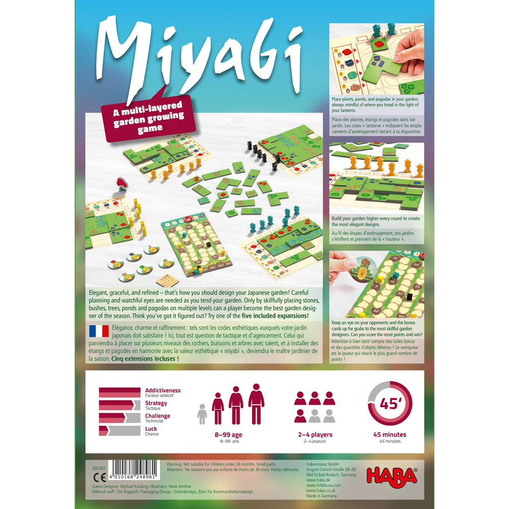 Miyabi - Elegant Japanese Garden Board Game