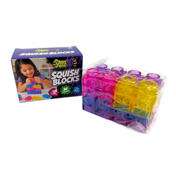 Fun Doh Squish Blocks Building Fidget Sensory Toy- 6/Display: Wholesale Price