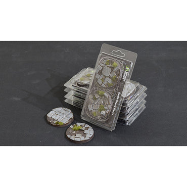 Battle Ready Bases: Temple - Round 60mm (x2)