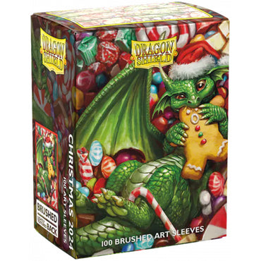 Dragon Shield Art-Brushed: Christmas Dragon 2024 (100)
