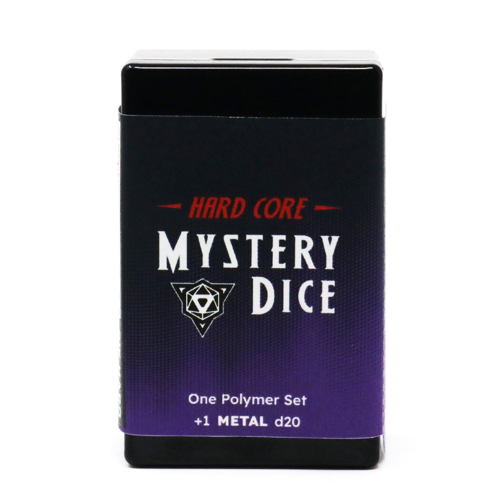 RPG Dice Set (8) - Hard Core Mystery Dice